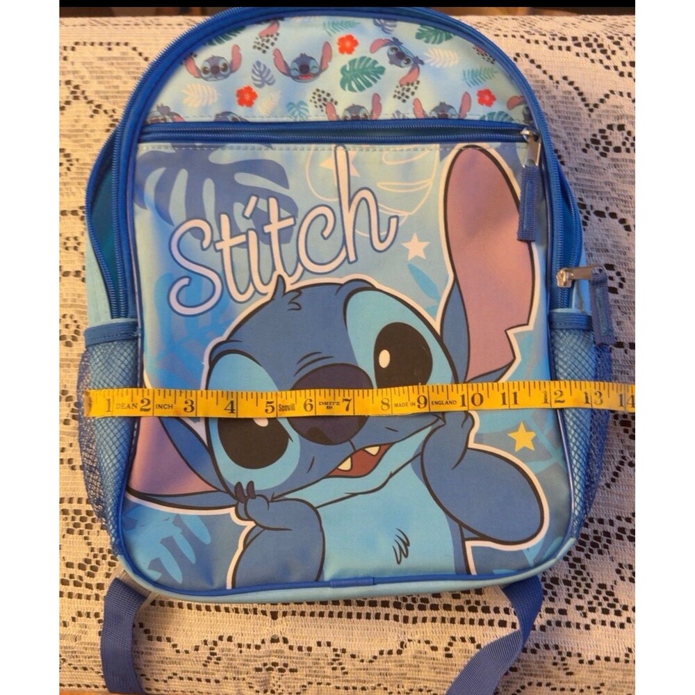Disney Stitch Kids Backpack In Excellent Condition ! - Picture 2 of 3